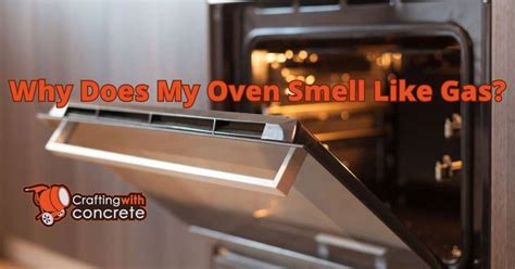 what should i do if my oven smells like gas